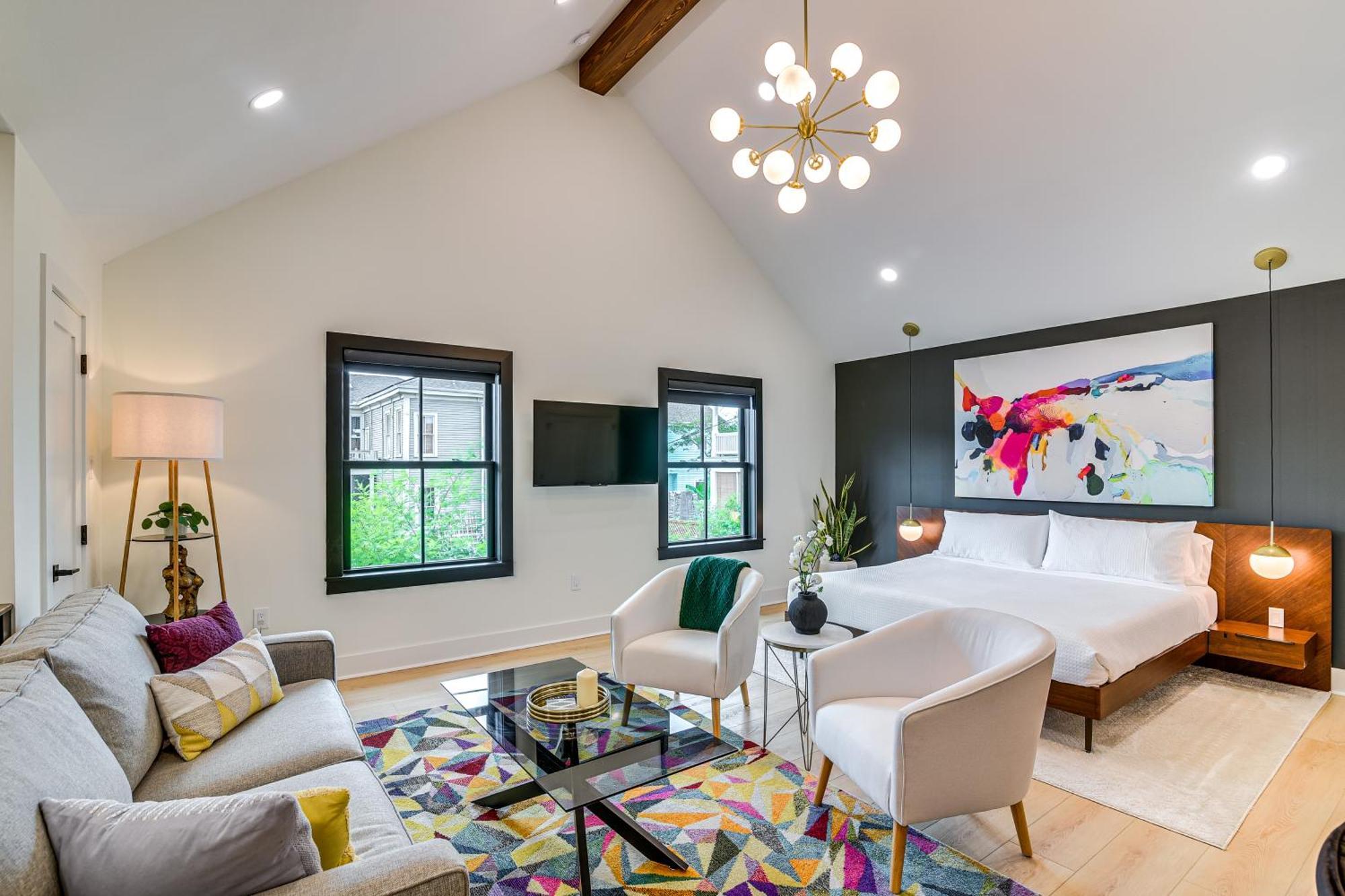 Chic Galveston Studio Walk To Shops And Restaurants Exterior photo